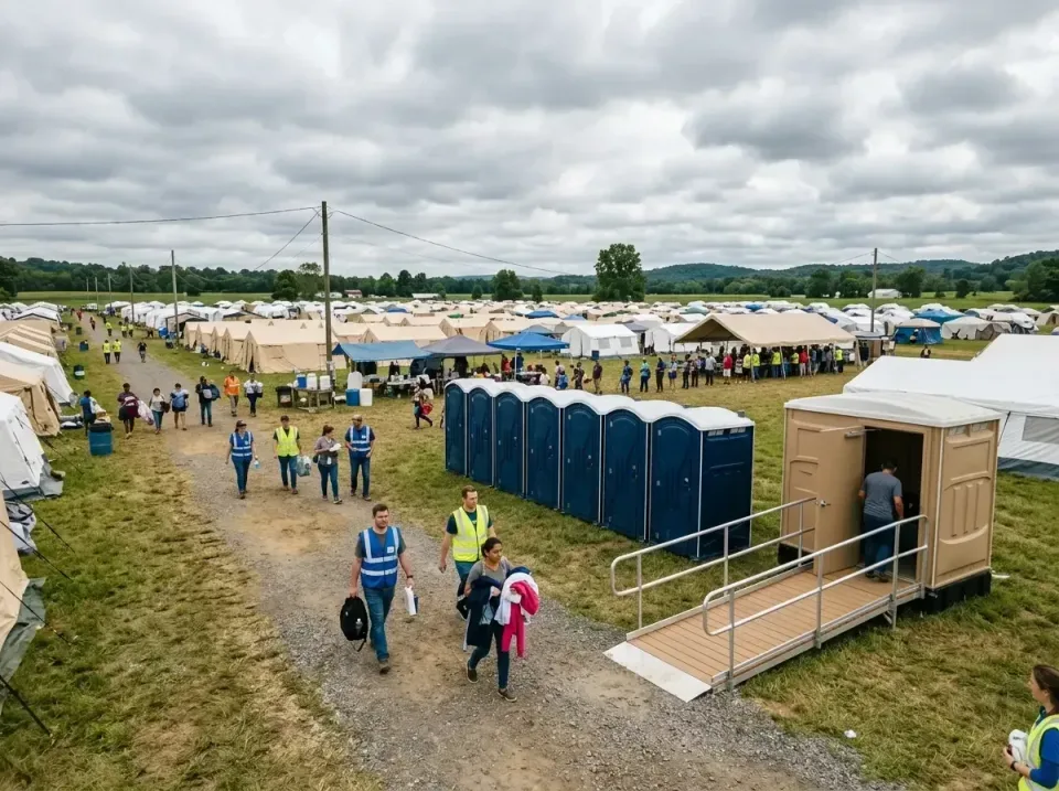 disaster-relief-camp-restrooms-010 — frequently asked questions, Dumpster & Portable Bathrooms Rental in Sullivan, IN